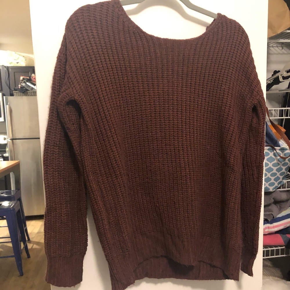Maroon Sweater